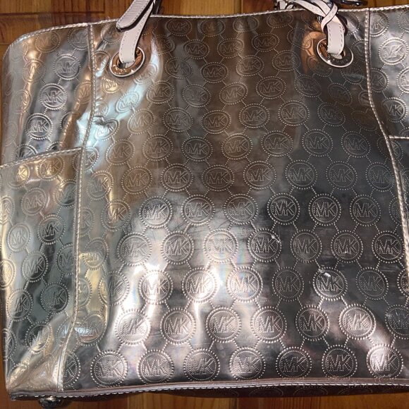 Michael Kors Rose Gold Tote - Picture 3 of 10